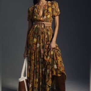 Anthropologie The Somerset Maxi Dress Size M